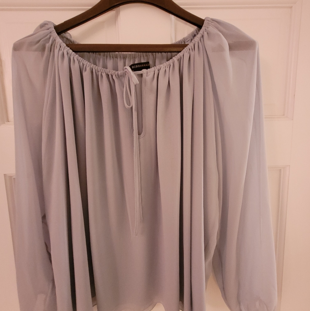 Light grey BCBG blouse